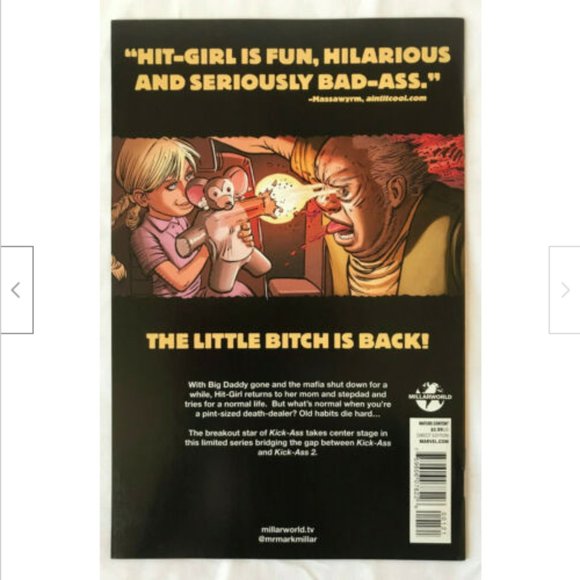 Hit-Girl #1 Comic Book Mark Millar John Romita Jr 1:25 Variant Cover Icon - Picture 2 of 2